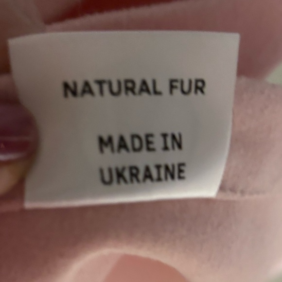 Genuine fox fur trimmed wool blend coat - Picture 4 of 5